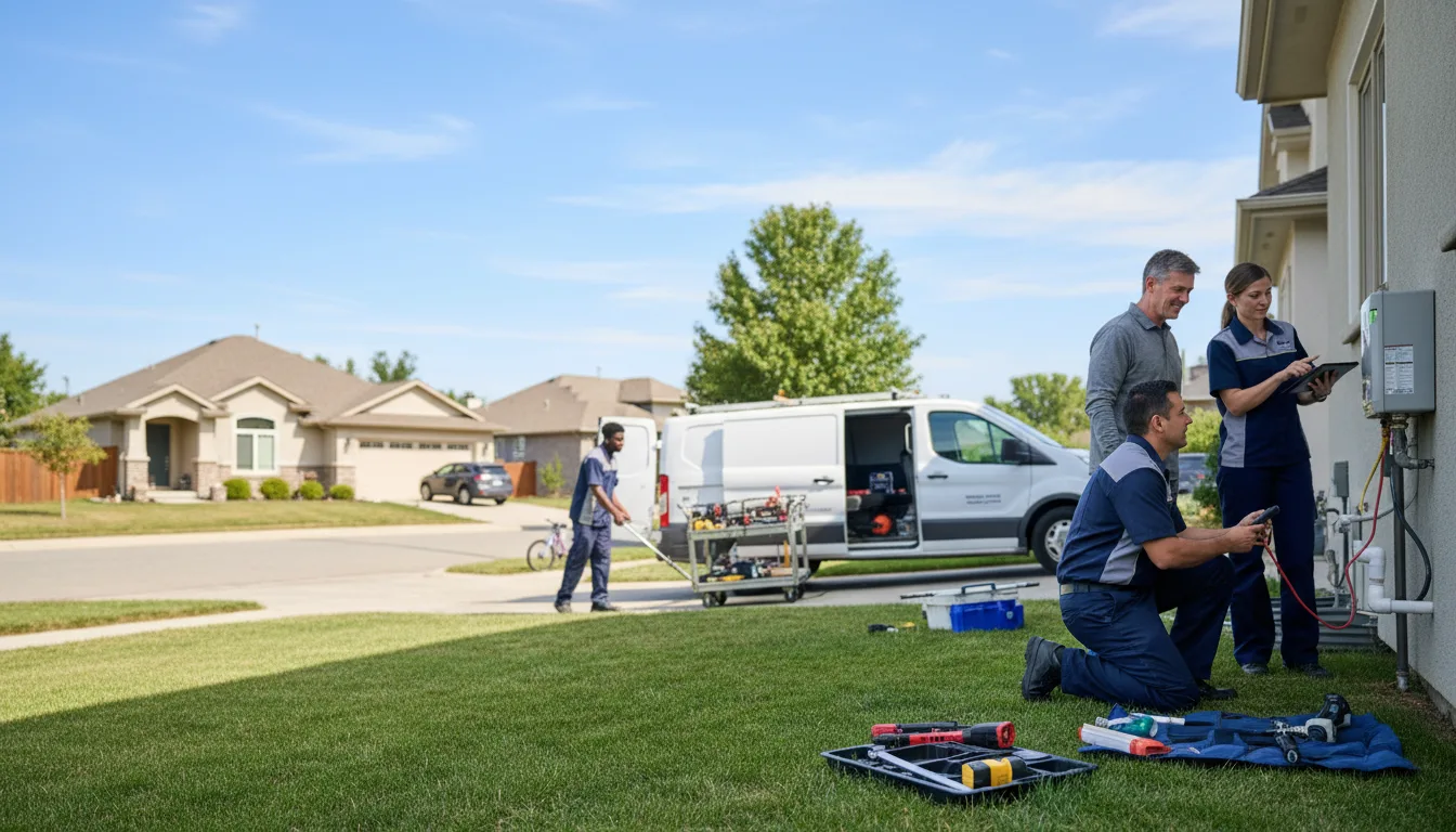Tankless water heater service in Gladstone, IL